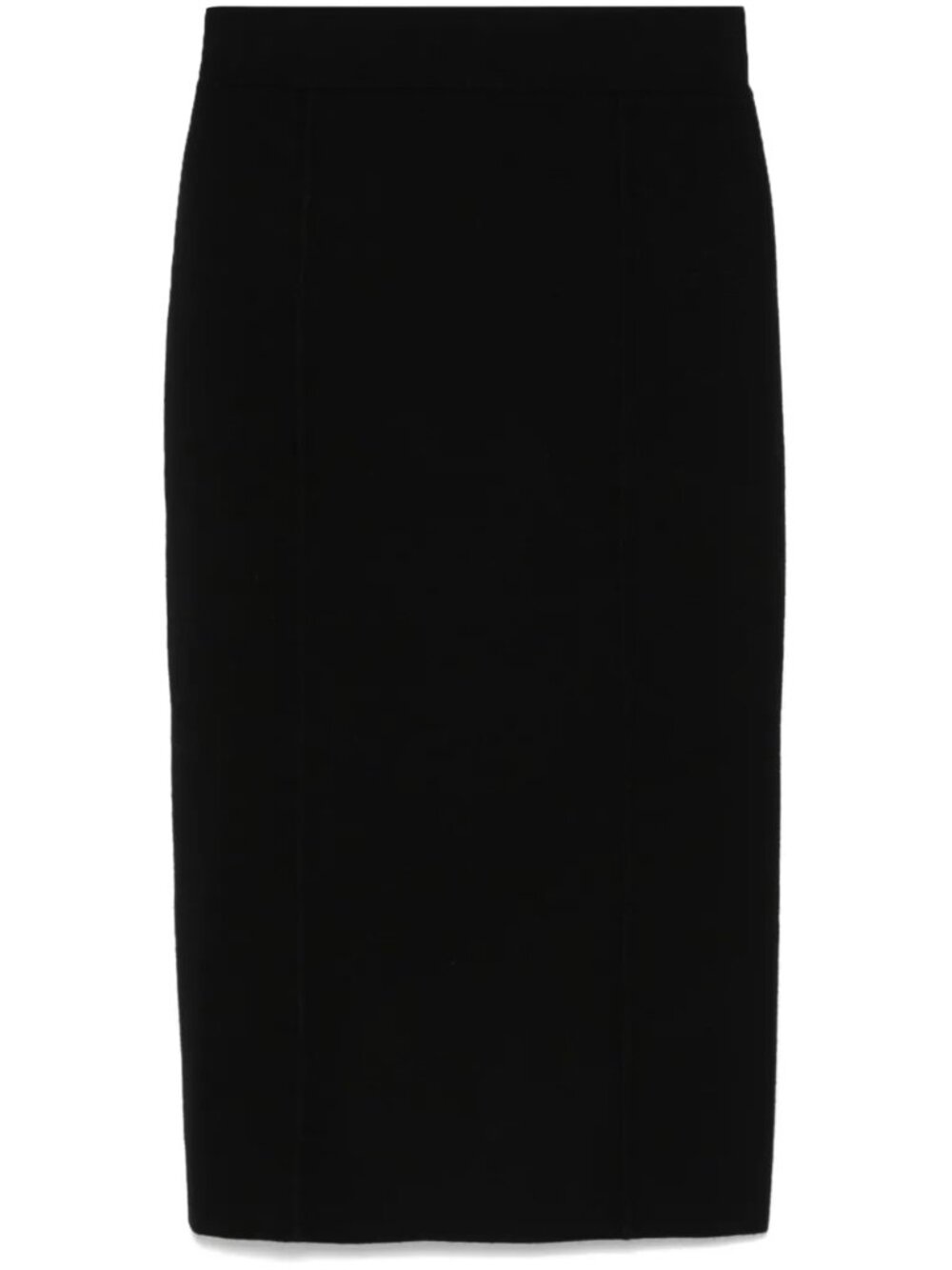 NWT PINKO Jeeg Gonna Midi Skirt Black Size 4